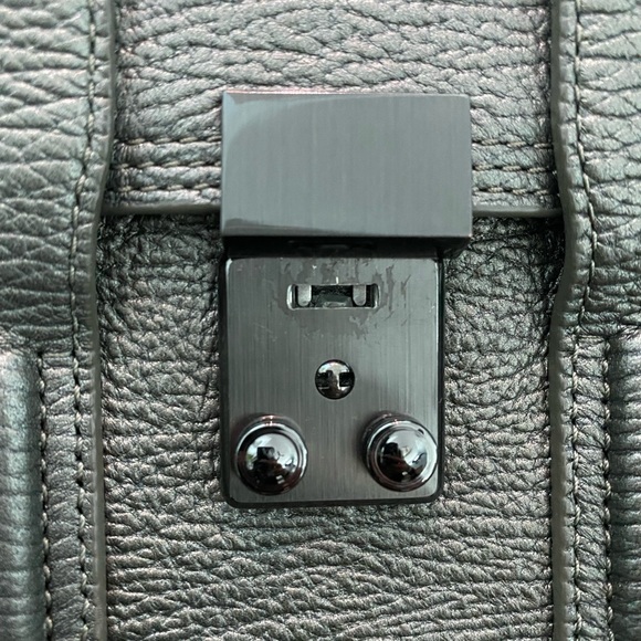 3.1 Phillip Lim Pashli Mini Satchel Bag Pewter - Picture 10 of 10